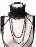 Gothic beads necklace